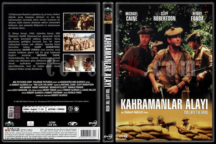 Click image for larger version

Name:	Too Late The Hero (Kahramanlar Alay) - Scan Dvd Cover - Trke [1970].jpg
Views:	0
Size:	101.1 KB
ID:	38869