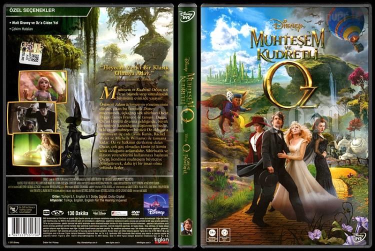 Click image for larger version

Name:	Oz The Great And Powerful (Muhteem ve Kudretli Oz) - Scan Dvd Cover - Trke [2013] Pre.jpg
Views:	0
Size:	103.0 KB
ID:	39023