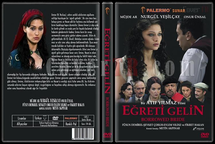 Click image for larger version

Name:	Ereti Gelin (Borrowed Bride) - Custom Dvd Cover - Trke [2005].jpg
Views:	1
Size:	98.6 KB
ID:	44432
