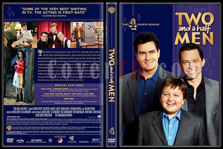 Two And A Half Men Seasons 1 10 Custom Dvd Cover Set English [2003 ] Covertr