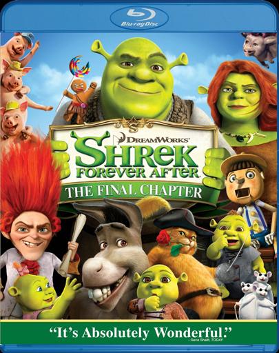 Shrek Serisi Blu-ray Cover stei-shrek-4jpg