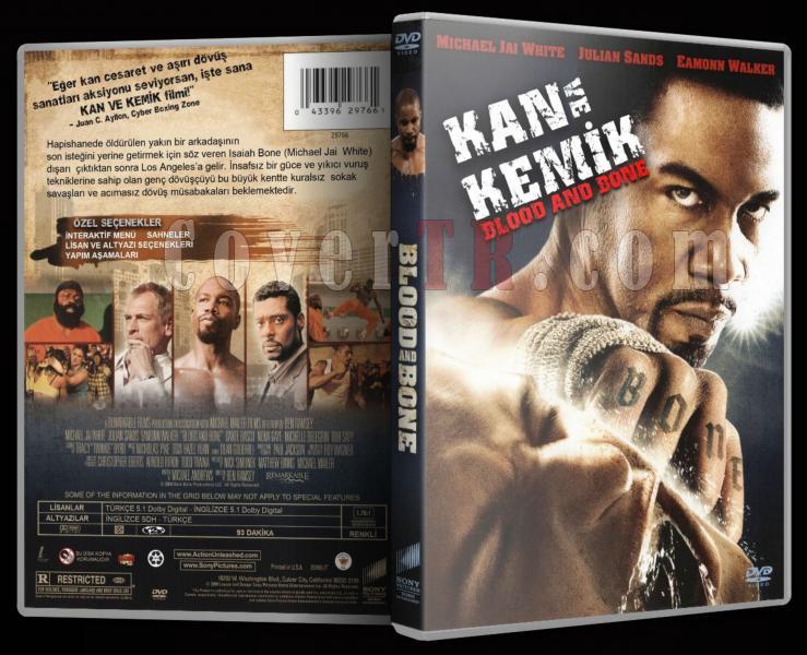 Blood And Bone (Kan Ve Kemik) - Scan Dvd Cover - Trke [2009]-1jpg