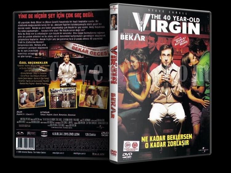 40 Yllk Bekar ~ The 40 Year Old Virgin - Dvd Cover - Trke-the_40_year_old_virginjpg