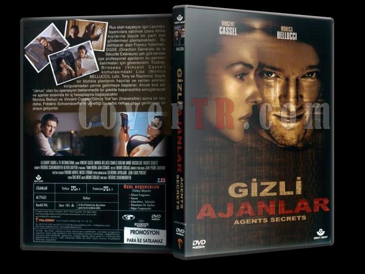 Gizli Ajanlar ~ Secret Agents - DVD Cover - Trke - 2004-agents-secretsjpg