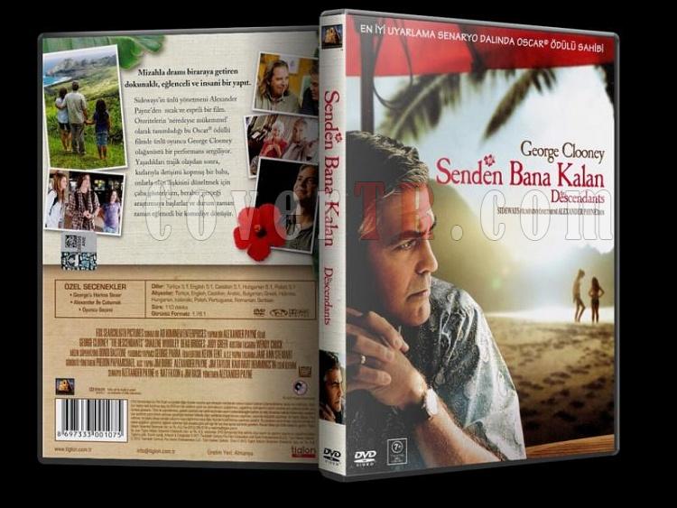 The Descendants (Senden Bana Kalan) - Scan Dvd Cover - Türkçe [2011]-the_descendantsjpg