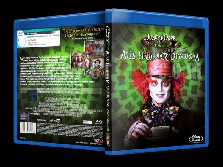 Alice in Wonderland (2010) - Bluray Cover - Trke-alice_in_wonderland_scanjpg