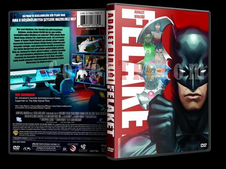 Adalet Birlii: Felaket - Justice League: Doom - DVD Cover Trke (2012)-a1jpg