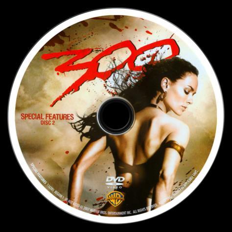 300 - (300 Spartal) - Dvd Label-300_-_300_spartali_-_dvd_labeljpg