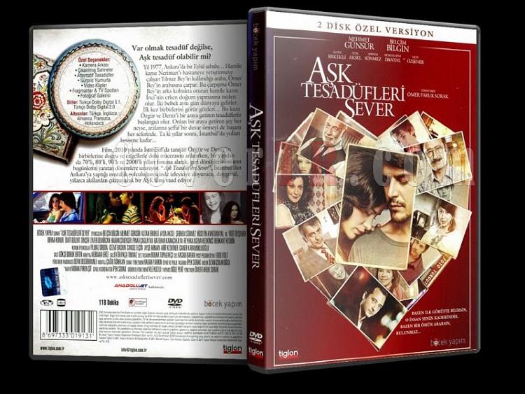 Ak Tesadfleri Sever (Love Likes Coincidences) - Scan Dvd Cover - Trke [2011]-ask-tesadufleri-sever-dvd-cover-turkcejpg