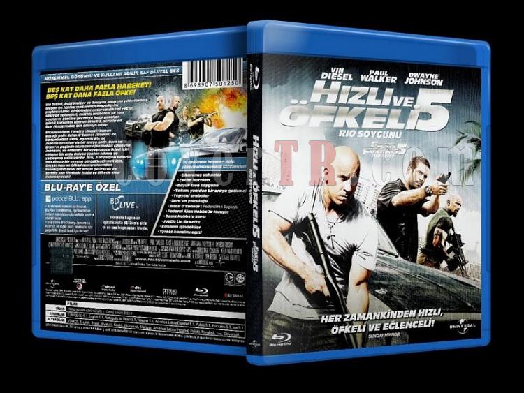 Fast Five Rio Heist (2011) - Bluray Cover - Trke-fast_and_furious_rio_heist_scanjpg