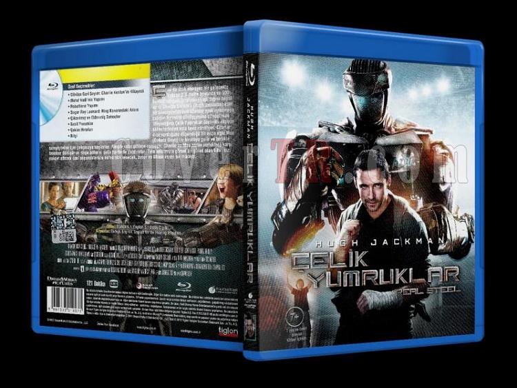 Real Steel (2011) - Bluray Cover - Trke-real_steel_scanjpg