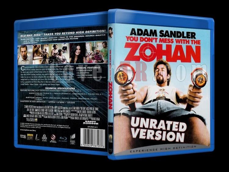 You Don't Mess with the Zohan (2008) - Bluray Cover - Trke-you_dont_mess_with_the_zohan_scanjpg