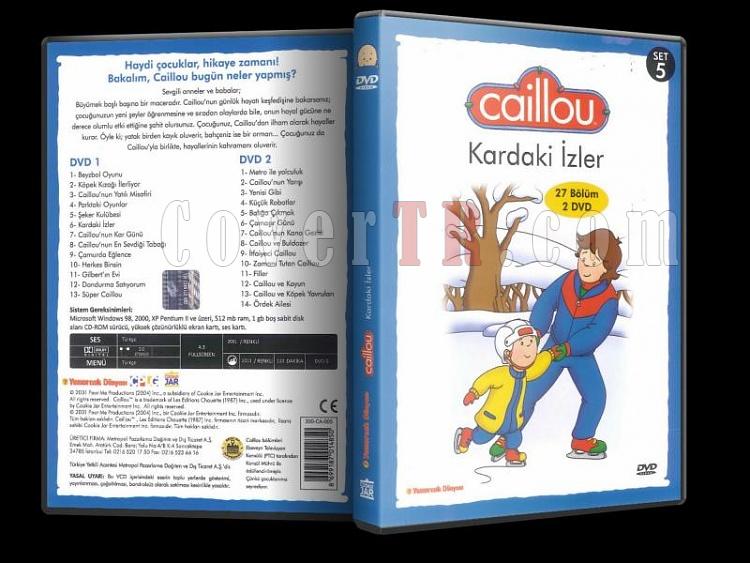 Caillou: Kardaki zler - Set 5 - Dvd Cover Trke-caillou53djpg