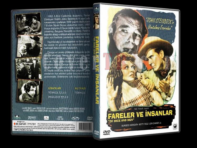 Fareler ve nsanlar  - Of Mice And Men - Dvd Cover Trke-farelerveinsanlar3djpg