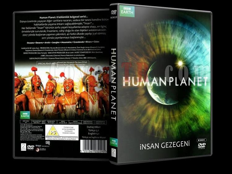 Human Planet - nsan Gezegeni - Dvd Cover Trke-human3djpg