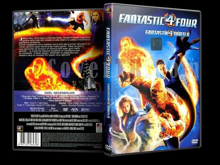Fantastic Four (2005) - DVD Cover - Trke-fantastic_fourjpg