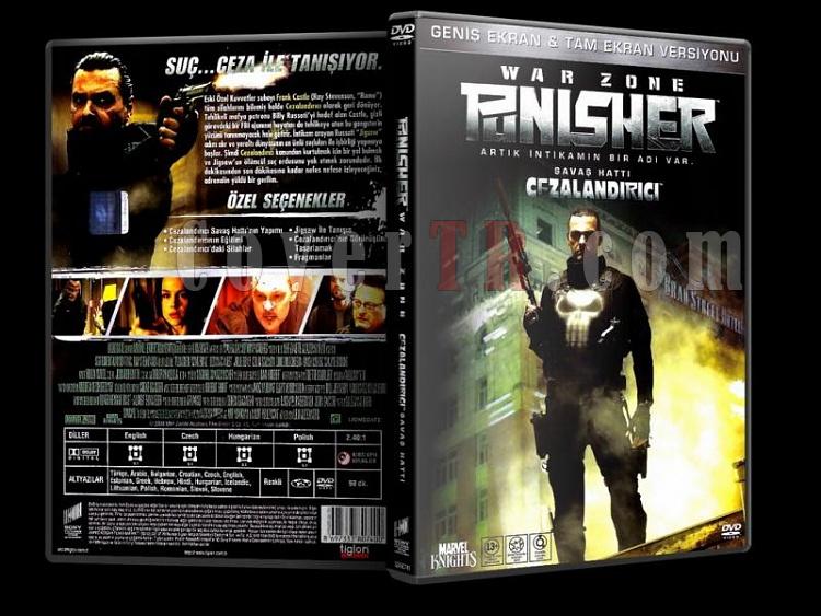 Punisher: War Zone (Cezalandrc: Sava Hatt) - Scan Dvd Cover - Trke [2008]-punisher-war-zone-dvd-cover-turkcejpg