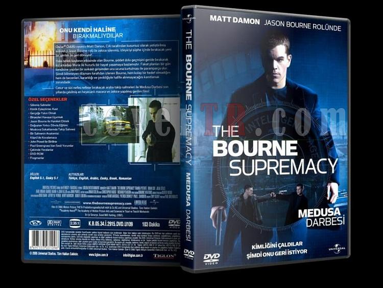 The Bourne Supremacy -  Medusa Darbesi - Scan Dvd Cover - Trke [2004]-the_bourne_supremacyjpg
