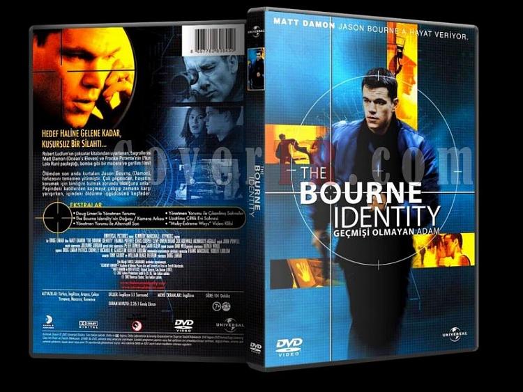The Bourne Identity - Gemii Olmayan Adam - Scan Dvd Cover - Trke [2002]-the_bourne_identityjpg