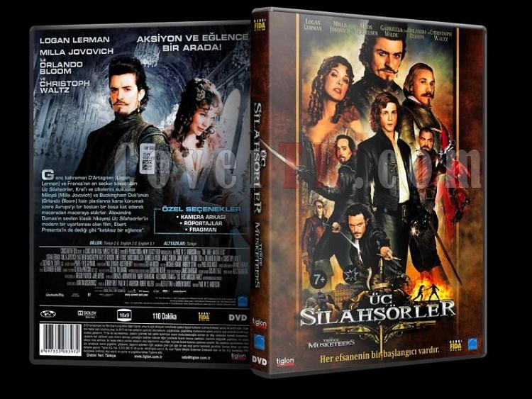 The Three Musketeers ( Silahrler) - Scan Dvd Cover - Trke [2011]-the_three_musketeersjpg