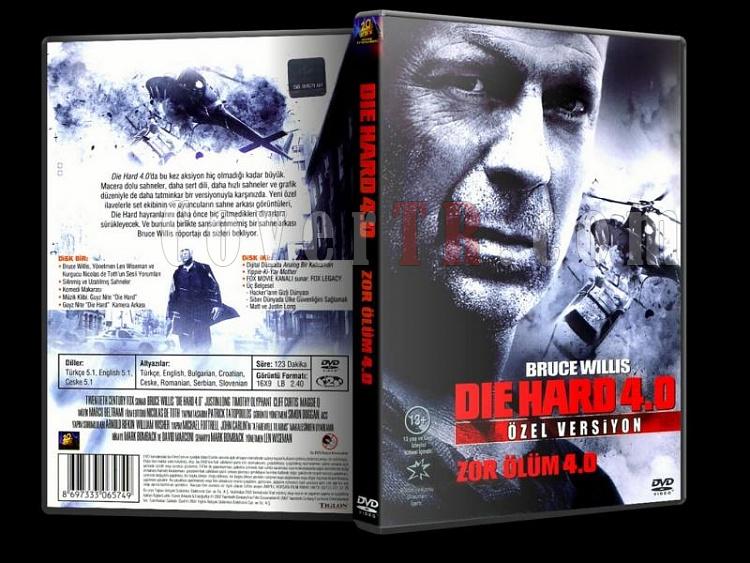 Die Hard 4.0 SE - Zor lm 4 - Scan Dvd Cover - Trke [2007]-die_hard_40_sejpg