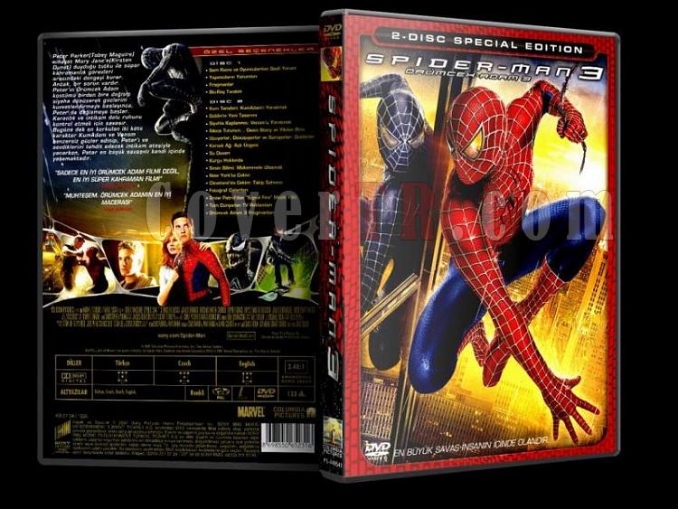Spider-Man 3 SE - rmcek Adam 3 - Scan Dvd Cover - Trke [2007]-spider_man_3_sejpg