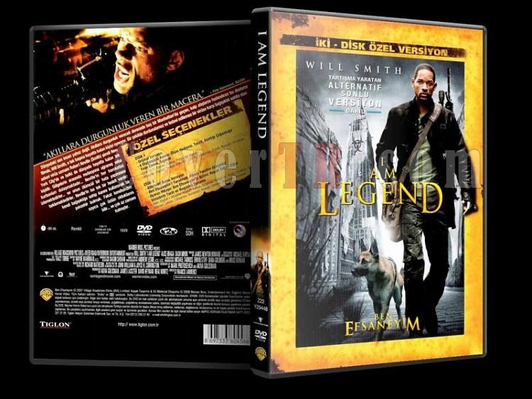 I am Legend (Ben Efsaneyim) - Scan Dvd Cover - Trke [2007]-i_am_legend_sejpg