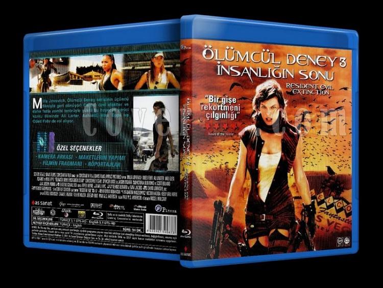 Resident Evil: Extinction - lmcl Deney: nsanln Sonu - Scan Bluray Cover - Trke [2007]-resident_evil_extinction_scanjpg