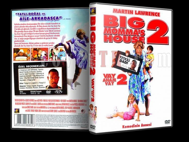 Big Momma's House 2 - Vay Anam Vay 2 - Scan Dvd Cover - Trke [2006]-big_mommas_house_2jpg