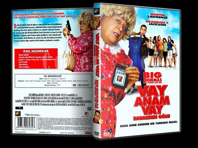 Big Mommas: Like Father, Like Son - Vay Anam Vay: Babasnn Olu - Scan Dvd Cover - Trke [2011]-big_mommas_like_father_like_sonjpg