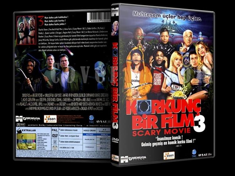 Scary Movie 3 - Korkun Bir Film 3 - Scan Dvd Cover - Trke [2003]-scary_movie_3jpg