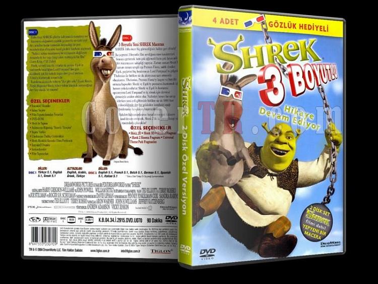 Shrek -  rek - Scan Dvd Cover - Trke [2001]-shrekjpg