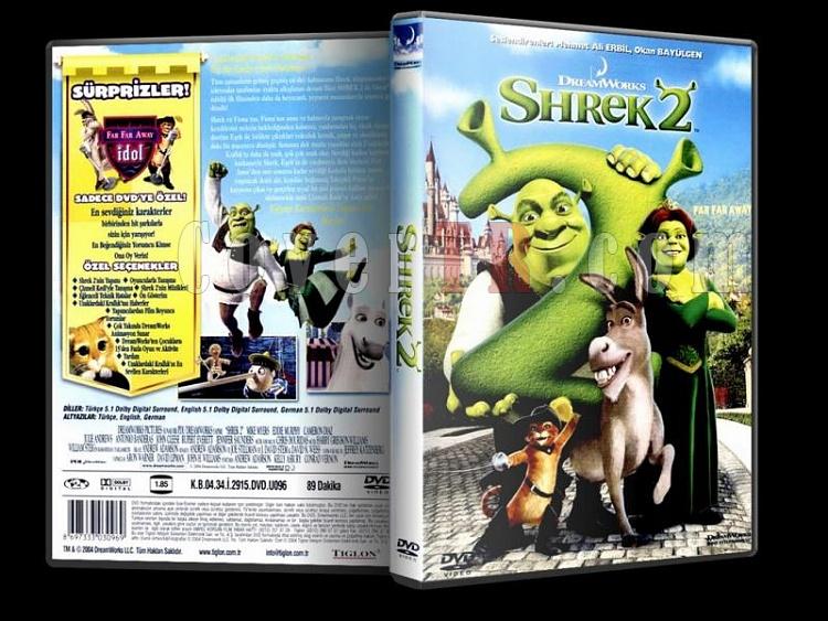 Shrek 2 - rek 2 - Scan Dvd Cover - Trke [2004]-shrek_2jpg