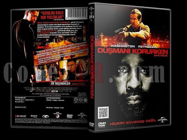 Safe House - Dman Korurken - Scan Dvd Cover - Trke [2012]-safe_housejpg