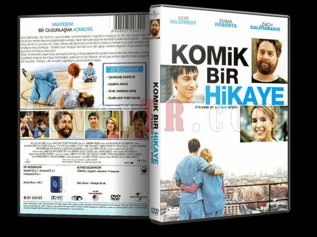 Komik Bir Hikaye - It's Kind Of A Funny Story - Dvd Cover - Trke-komik-bir-hikaye-its-kind-funny-story-dvd-cover-turkce-kucukjpg