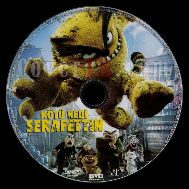 Kt Kedi erafettin - Scan Dvd Label - Trke [2016]-kotu-kedi-serafettinjpg