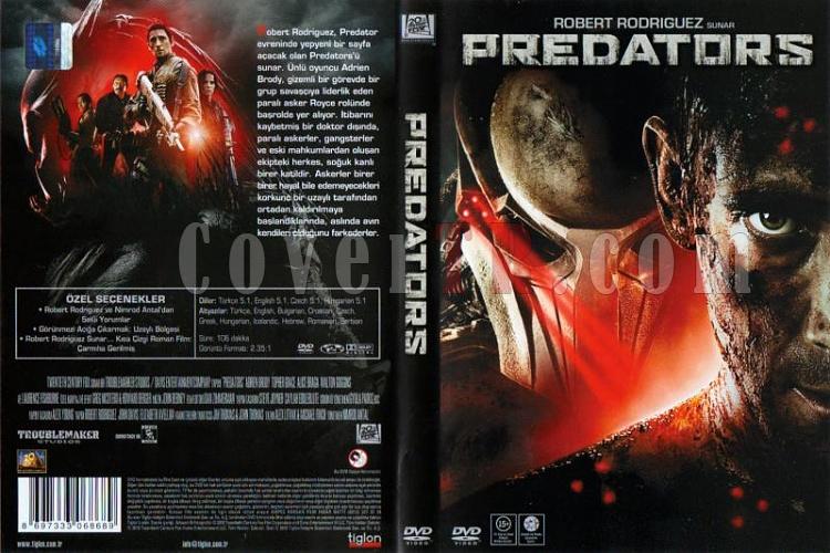 Predators DVD Cover Trke-predatorsjpg