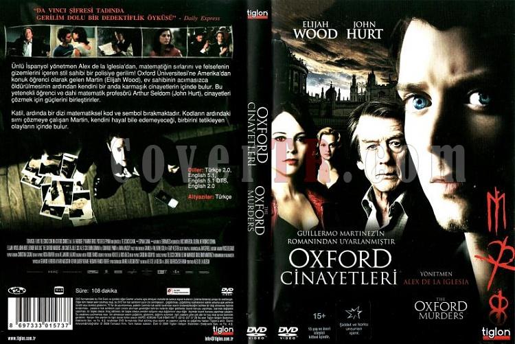Oxford Cinayetleri (Oxford Murders) Dvd Cover Trke-oxford-cinayetleri-oxford-murdersjpg