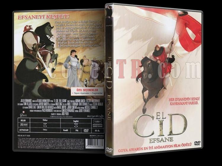 Efsane - El Cid - Trke Dvd Cover-efsane-el-cid-turkce-coverjpg
