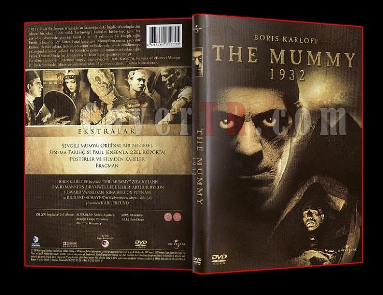 The Mummy - Dvd Cover - Trke - 1932-ajpg