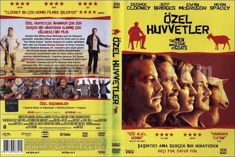 The Man Who Stare at Goats - DVD Cover Trke 2009-ozel-kuvvetlerjpg