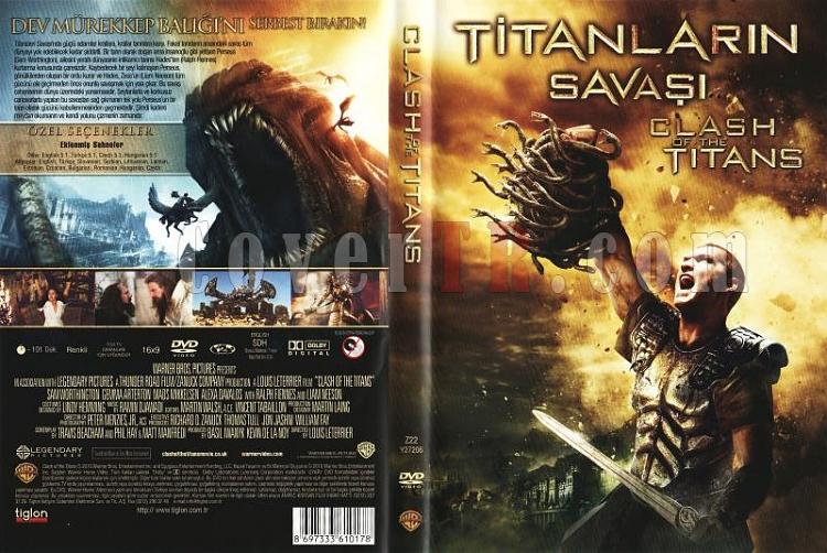 Clash of the Titans - Dvd Cover Trke 2010-titanlarin-savasijpg