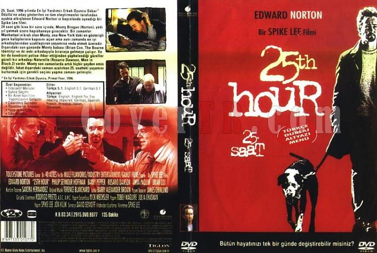 25 Saat - Dvd Cover - Trke-25-saatjpg