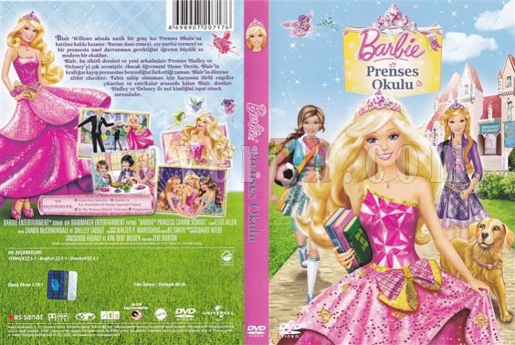 Barbie Prenses Okulu - Dvd Cover Trke-barbi-prenses-okulu-ortajpg