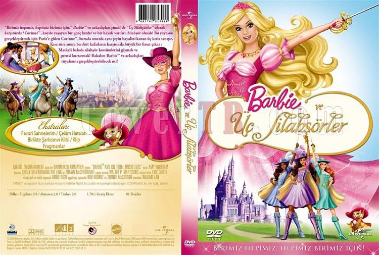 Barbie  Silahr - Dvd Cover Trke-barbie-uc-silahsorler-ortajpg