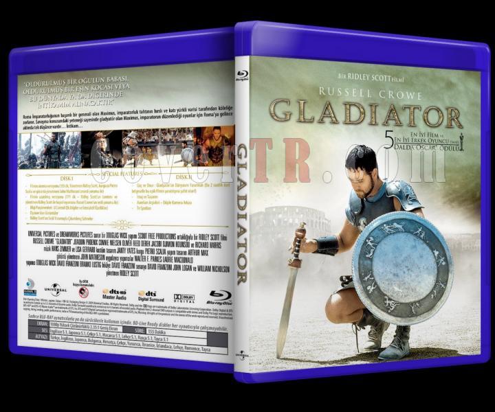 Gladiator - Bluray Cover - Trke (2000)-ajpg