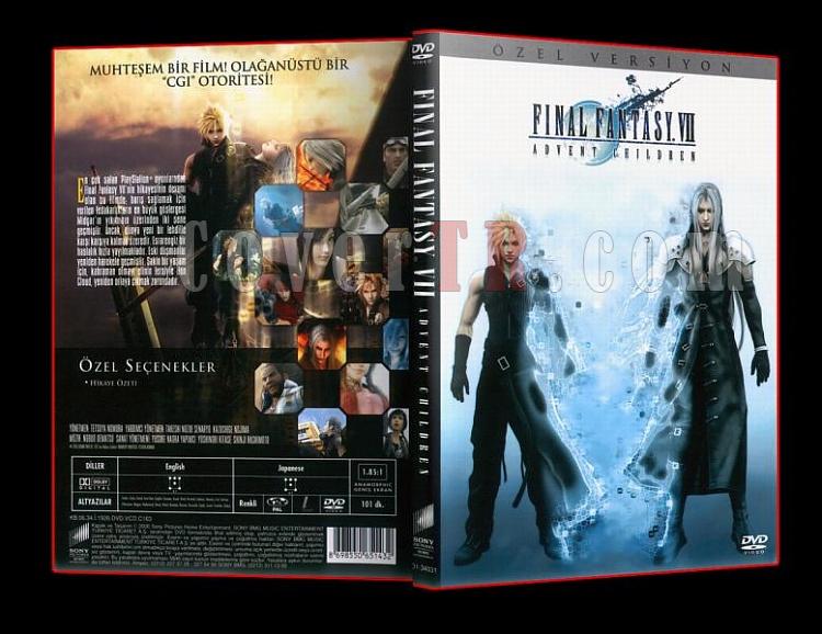 Final Fantasy VII- Advent Children Trke Firma Dvd Cover-ajpg