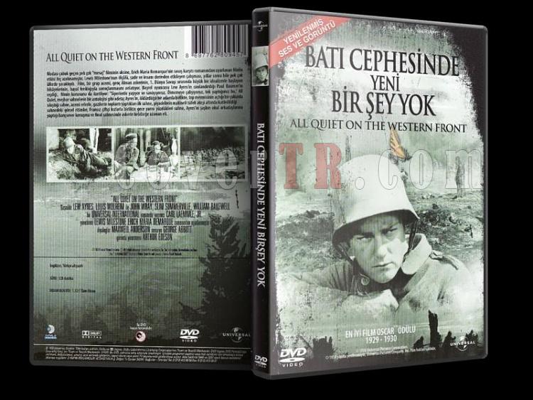 Bat Cephesinde Yeni Biey Yok - Dvd Cover -Trke-bati-cephesinde-yeni-birsey-yokjpg