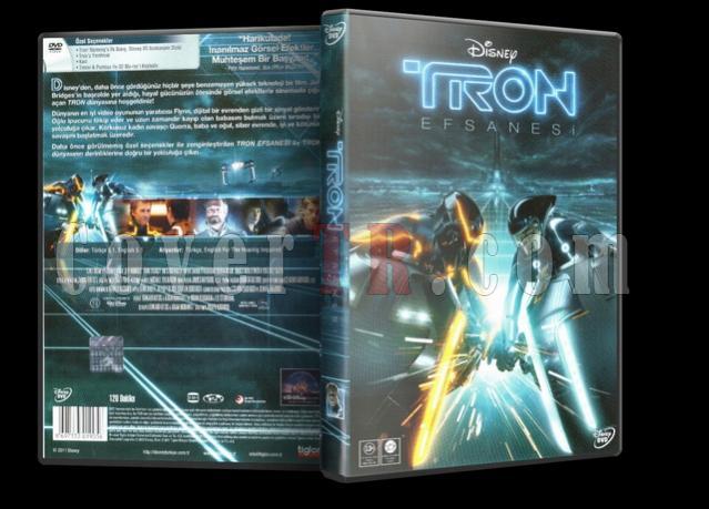 TRON: Legacy - Dvd Cover Trke (2010)-tron-efsanesiijpg