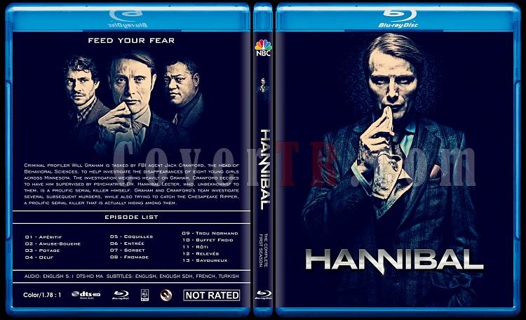 Hannibal (Season 1) - Custom Bluray Cover - English [2013]-hannibal-season-1-custom-bluray-cover-ctrjpg